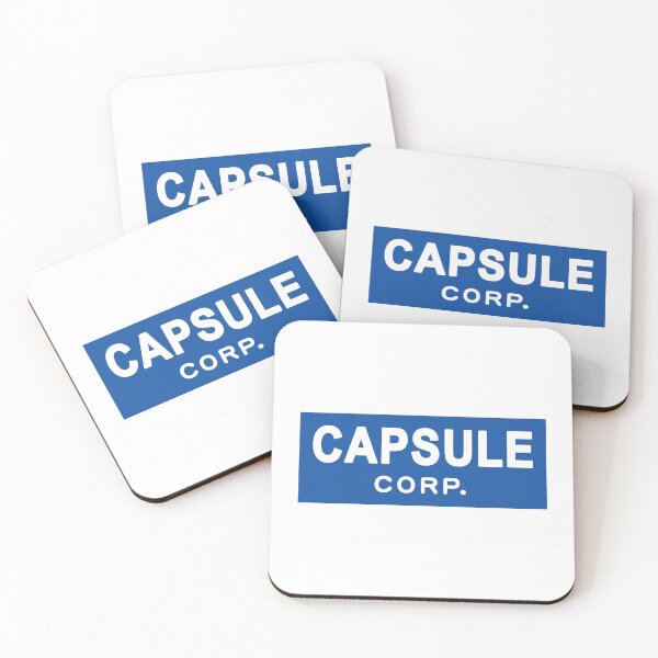Item preview, CAPSULE CORP. BOX LOGO-BLUE- designed and sold by DRIPPED-STORE.