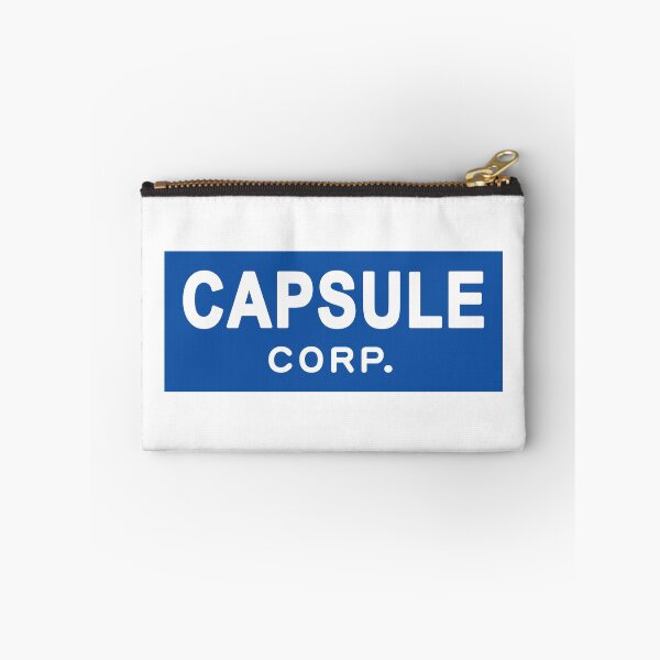 Item preview, CAPSULE CORP. BOX LOGO-BLUE- designed and sold by DRIPPED-STORE.