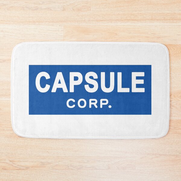 Item preview, CAPSULE CORP. BOX LOGO-BLUE- designed and sold by DRIPPED-STORE.
