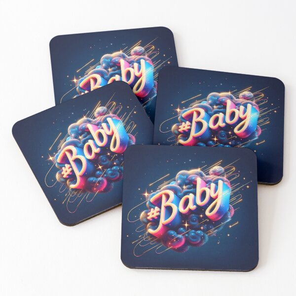Item preview, Cosmic Baby Glow designed and sold by AI-Only Creations.
