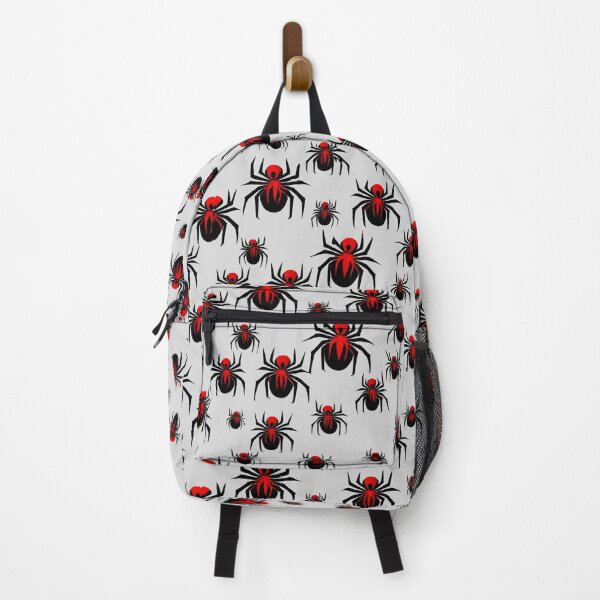Item preview, vector pattern seamless background web with an abstract spider, smooth lines, 3D effect, color red from light to dark designed and sold by orthodox-icon.