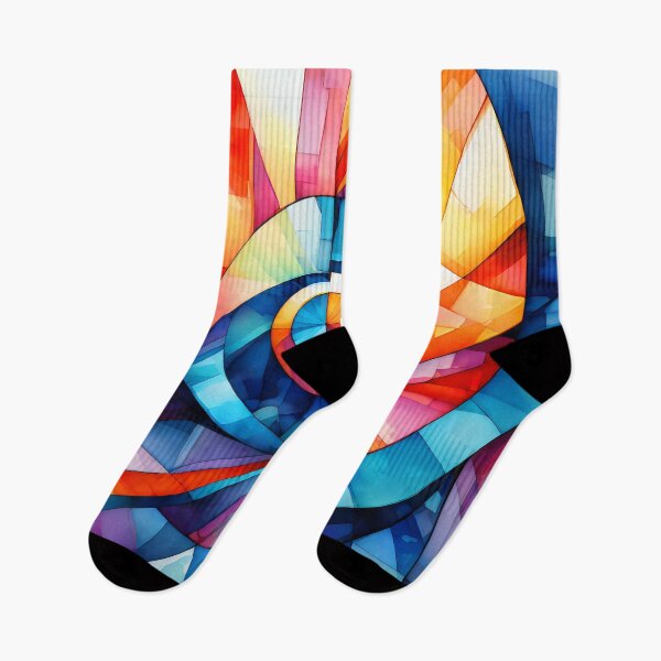 Item preview, Dancing Triangles: Vibrant Abstract Geometric designed and sold by BNCH44.