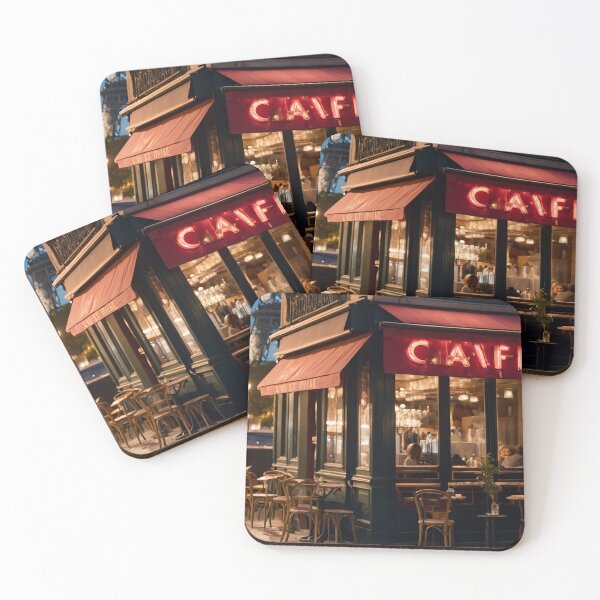 Item preview, Parisian Charm: Café Culture at its Finest designed and sold by Imagetore.