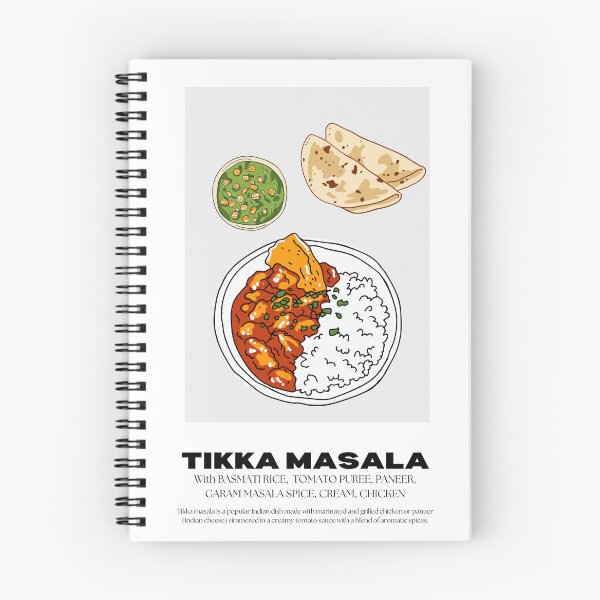 Item preview, Tikka Masala Art Print | Inspired by Exotic Spices and Flavorful Journeys designed and sold by Penelope-jk.