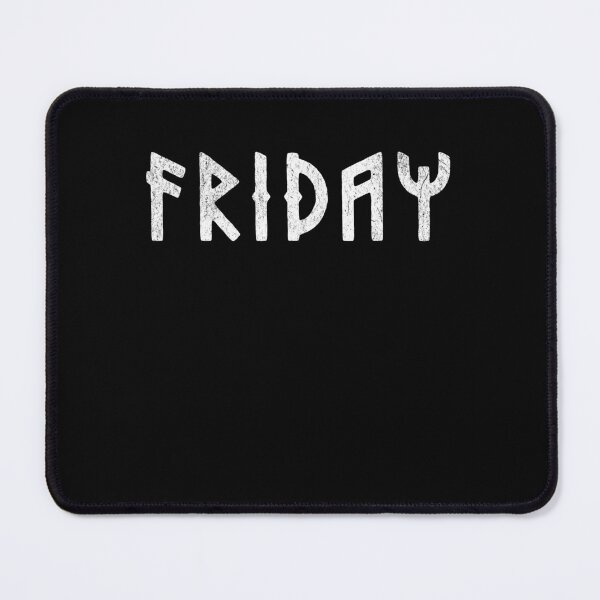 Item preview, Friday weekday in runic looking font designed and sold by Lady-Frost.