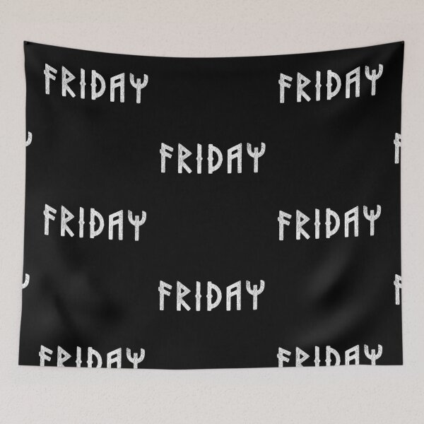 Item preview, Friday weekday in runic looking font designed and sold by Lady-Frost.