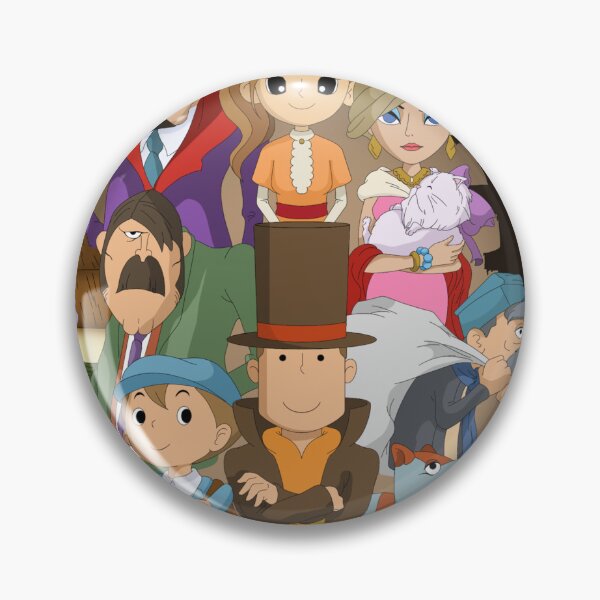 Item preview, Puzzles from a Curious Village - Professor Layton designed and sold by Redfoxart21.