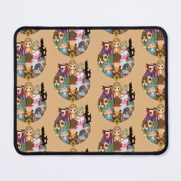 Item preview, Puzzles from a Curious Village - Professor Layton designed and sold by Redfoxart21.