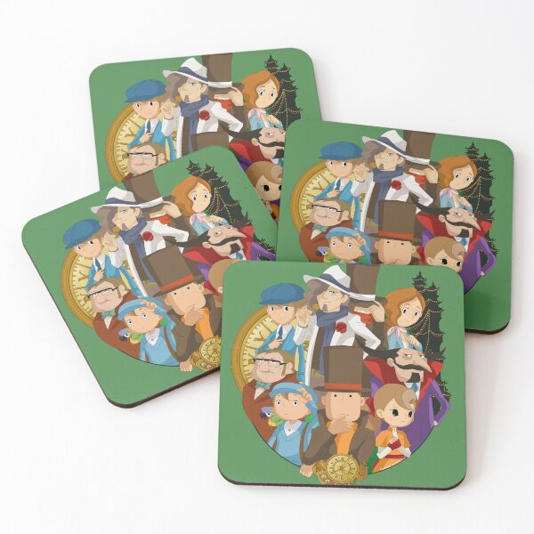 Item preview, Puzzles from an Lost Future - Professor Layton designed and sold by Redfoxart21.