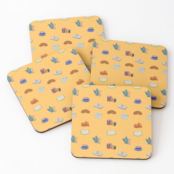 Item preview, Libros, té y galletas. designed and sold by Gormont.