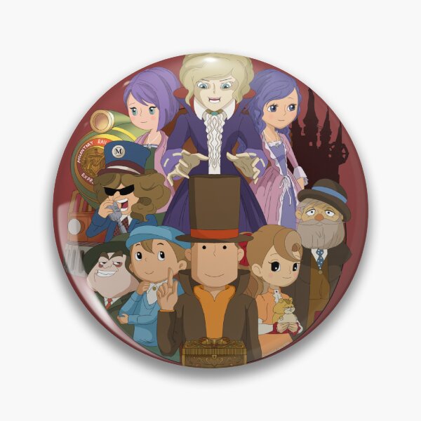 Item preview, Puzzles from Pandora’s Box - Professor Layton designed and sold by Redfoxart21.