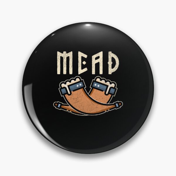 Item preview, Mead drinking horn gift for vikings and beer lovers designed and sold by Lady-Frost.