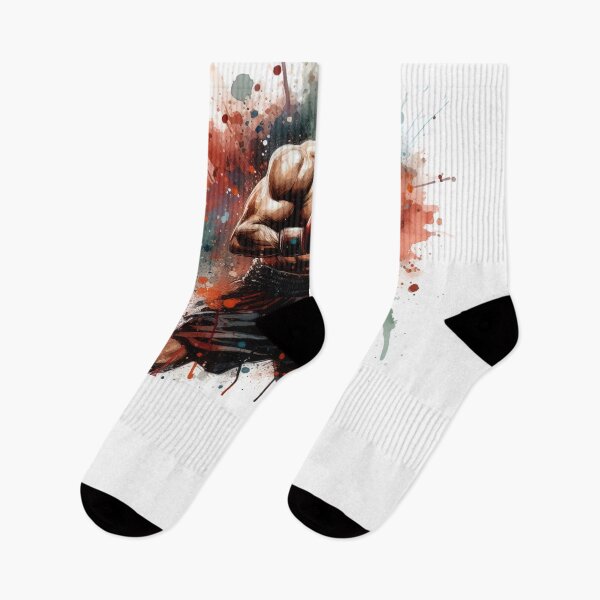 Item preview,  Boxer in watercolor-wrestling designed and sold by paulrommer.