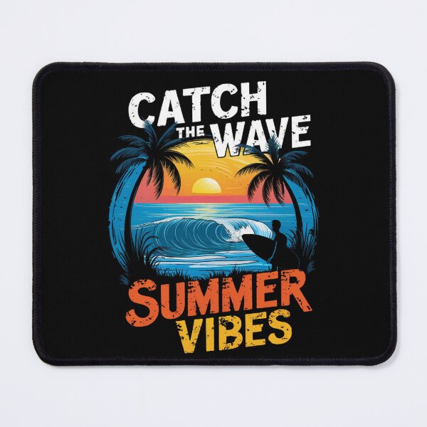 Item preview, catch the wave summer vibes, cool design designed and sold by limos.