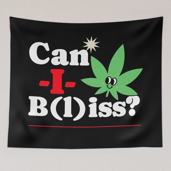 Item preview, Cannabis- Can-i-b(l)iss designed and sold by TeeTimeStories.