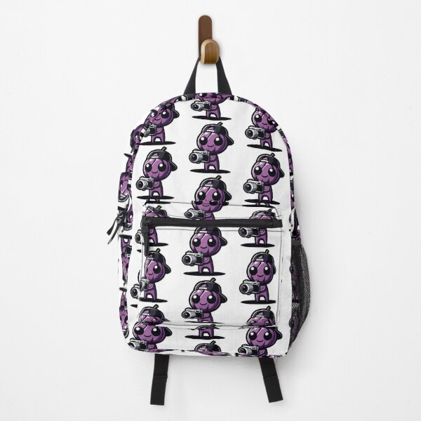 Item preview, Cute Purple Eggplant Photographer - Fun Character designed and sold by Akioos.