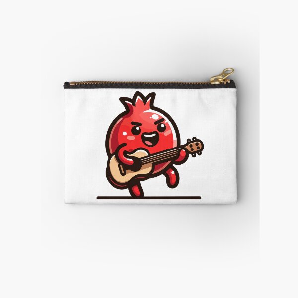 Item preview, Joyful Pomegranate Playing Guitar - Fun Musical Fruit designed and sold by Akioos.