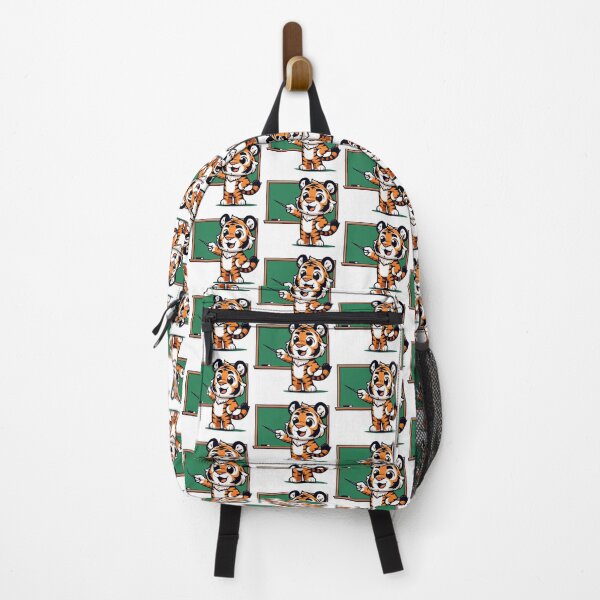 Item preview, Adorable Tiger Teacher Character - Charming Educational Mascot designed and sold by Akioos.