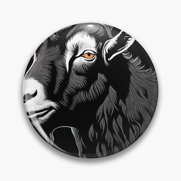 Item preview, The G.O.A.T. Goat Crest designed and sold by harnas-design.