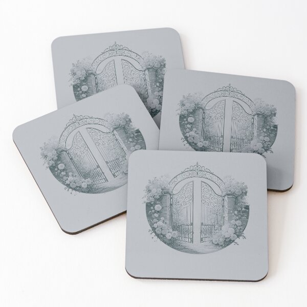 Item preview, The Secret Gate (Cool Grey) designed and sold by Floatist.