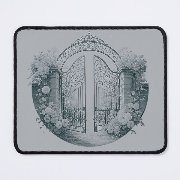 Item preview, The Secret Gate (Cool Grey) designed and sold by Floatist.