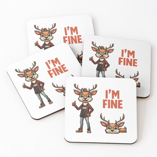 Item preview, Funny  deer designed and sold by VibeStyleShop.