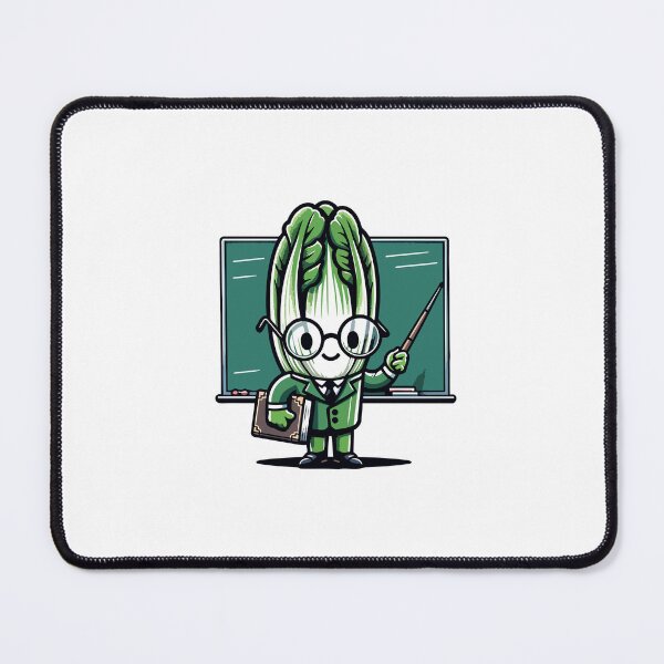 Item preview, Professor Celery Teaches Nutrition - Chalkboard Classroom designed and sold by Akioos.