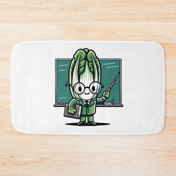 Item preview, Professor Celery Teaches Nutrition - Chalkboard Classroom designed and sold by Akioos.