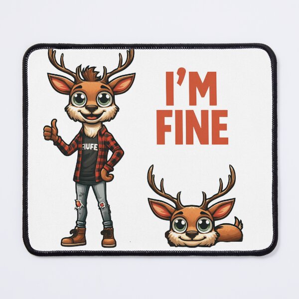 Item preview, Funny  deer designed and sold by VibeStyleShop.