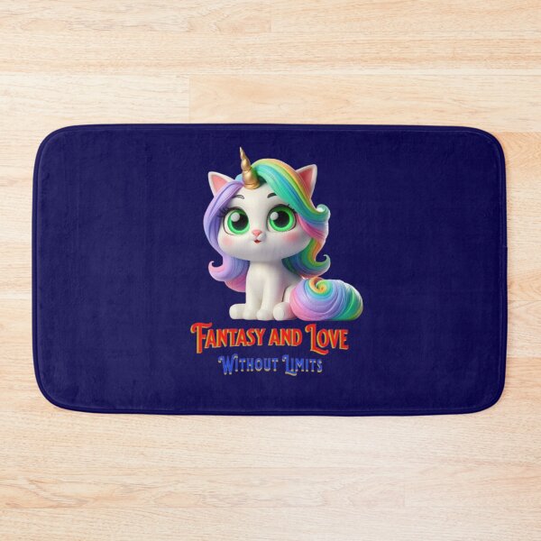 Item preview, Fantasy and love. a unicorn cat designed and sold by I-love-music.