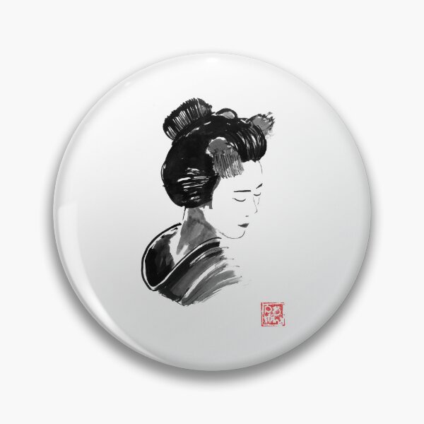 Item preview, geisha mask designed and sold by pechane.