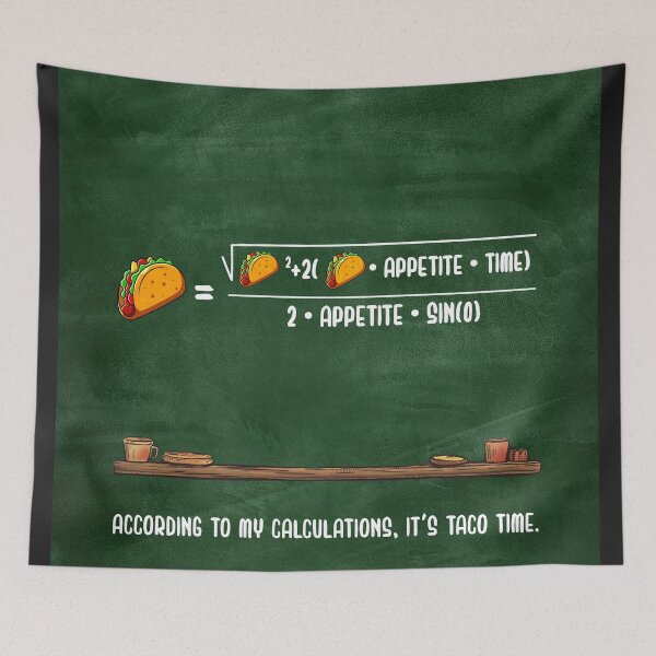 Item preview, According to my Calculations, It's Taco time. designed and sold by Code  Monkeys.