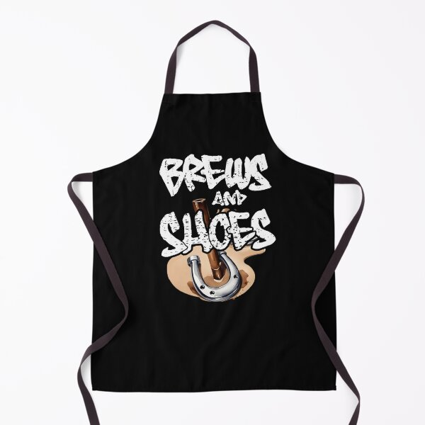 Item preview, Brew and Shoes Horseshoe White Design designed and sold by AnamCaraGraphics.