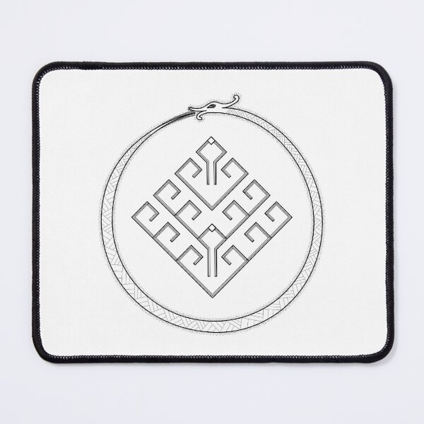 Item preview, Jörmungandr surrounding Yggdrasil | Norse Mythology Design designed and sold by Time Nomads.