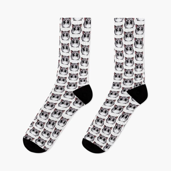 Item preview, Big Eyed Cartoon Cat - Cute Feline Expression designed and sold by Akioos.