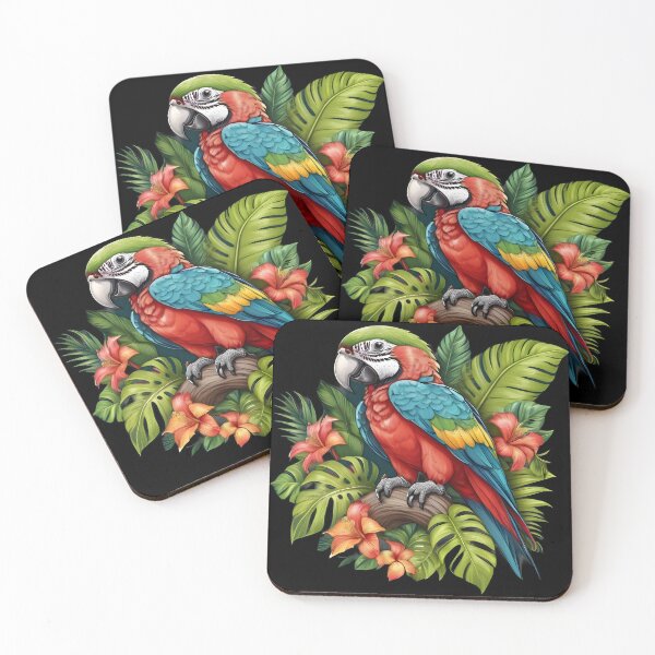 Item preview, Tropical Parrot designed and sold by Chibloom.