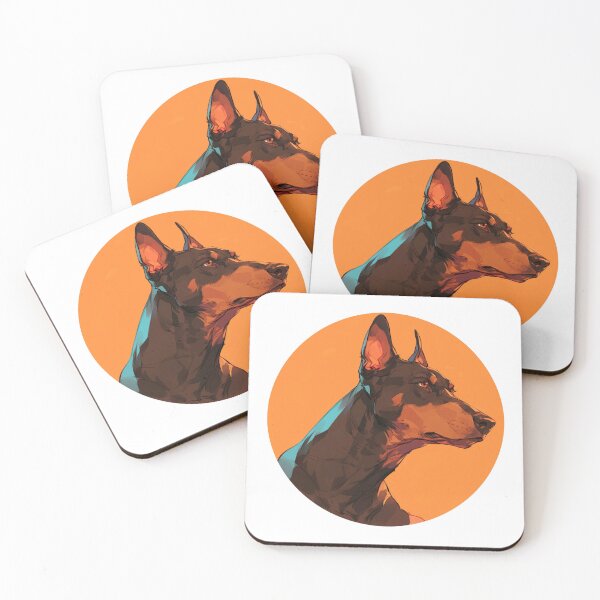 Item preview, Doberman owner // Aesthetic doberman pinscher // aesthetic dog // dog guard sticker // Animal Art // Beautiful dog art // Animal Cute Art // Doberman designed and sold by SMARTKIT  DESIGNAGENCY.