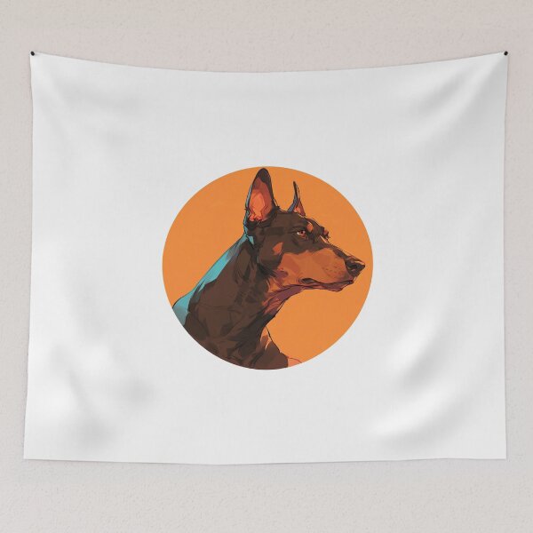 Item preview, Doberman owner // Aesthetic doberman pinscher // aesthetic dog // dog guard sticker // Animal Art // Beautiful dog art // Animal Cute Art // Doberman designed and sold by SMARTKIT  DESIGNAGENCY.