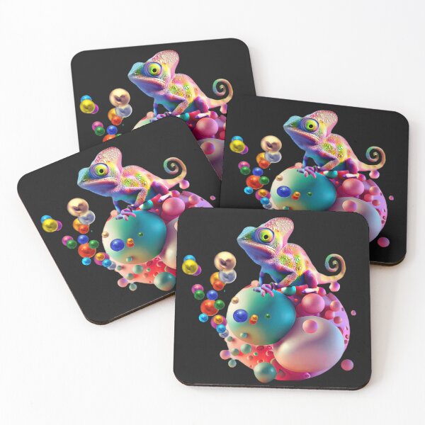 Item preview, Chameleon and spheres designed and sold by clarazen.