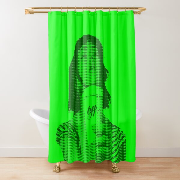 Item preview, For the love of coffee girl in French in green designed and sold by SueKnox.