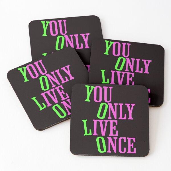 Item preview, You only live once designed and sold by PrettyPinkSkies.