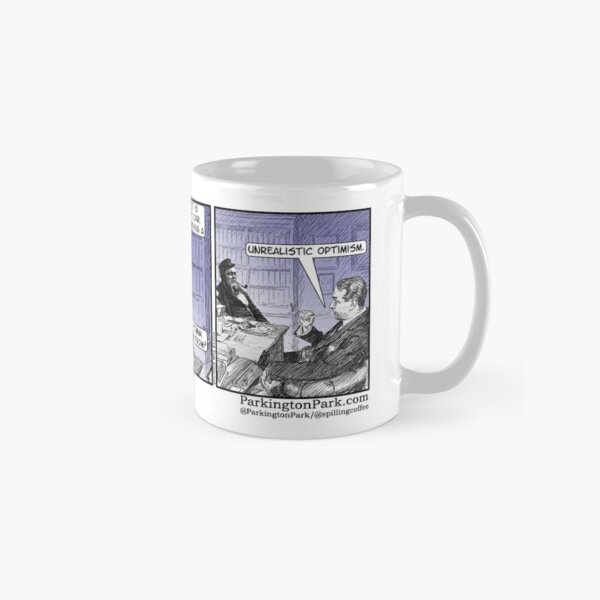 Red Sports Car Disease Comic Classic Mug