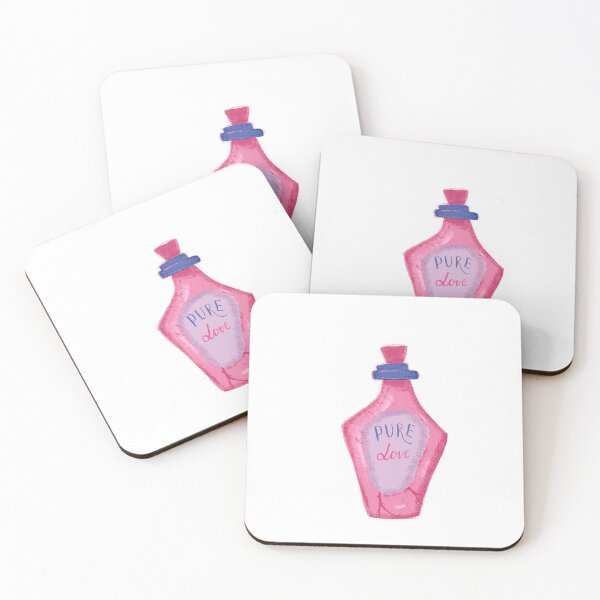 Item preview, Pink Love Potion Bottle designed and sold by aneladesigns.