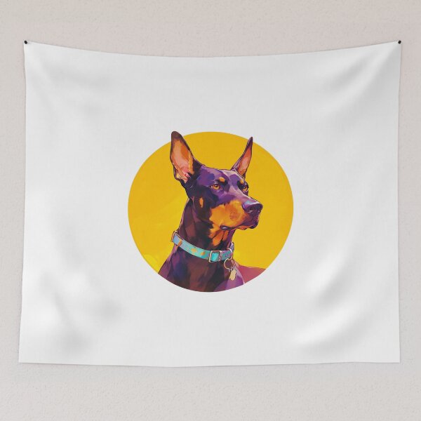 Item preview, Doberman owner // Aesthetic doberman pinscher // aesthetic dog // dog guard sticker // Animal Art // Beautiful dog art // Animal Cute Art // Doberman designed and sold by SMARTKIT  DESIGNAGENCY.