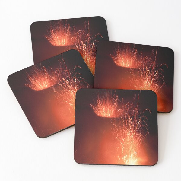 Item preview, Mt. Yasur volcano by night designed and sold by sdoyle.