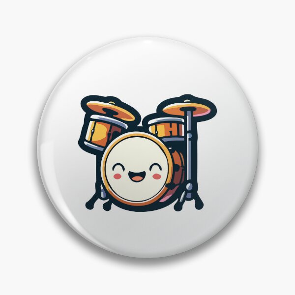 Item preview, Happy Beats Drum Set - Joyful Drum Kit Character designed and sold by Akioos.