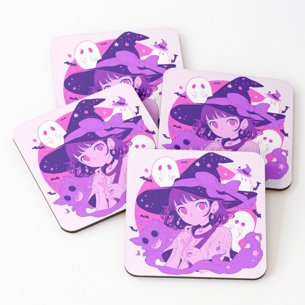Item preview, Purple Anime Halloween Witch designed and sold by Vkinsify.