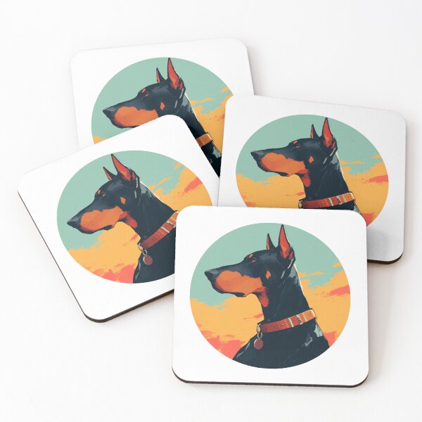 Item preview, Doberman owner // Aesthetic doberman pinscher // aesthetic dog // dog guard sticker // Animal Art // Beautiful dog art // Animal Cute Art // Doberman designed and sold by SMARTKIT  DESIGNAGENCY.