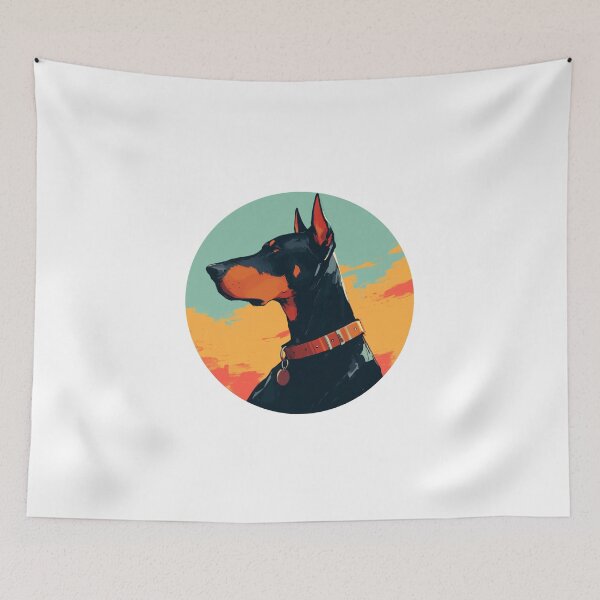 Item preview, Doberman owner // Aesthetic doberman pinscher // aesthetic dog // dog guard sticker // Animal Art // Beautiful dog art // Animal Cute Art // Doberman designed and sold by SMARTKIT  DESIGNAGENCY.