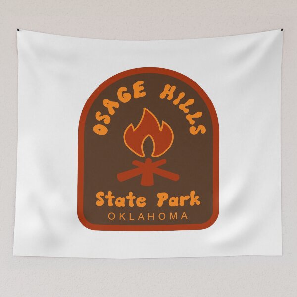 Item preview, Osage Hills State Park Oklahoma Campfire designed and sold by bivenart.